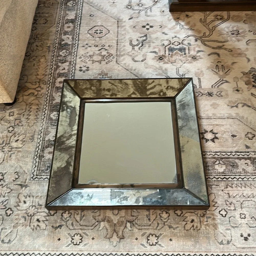Stunning crate and barrel mirror
